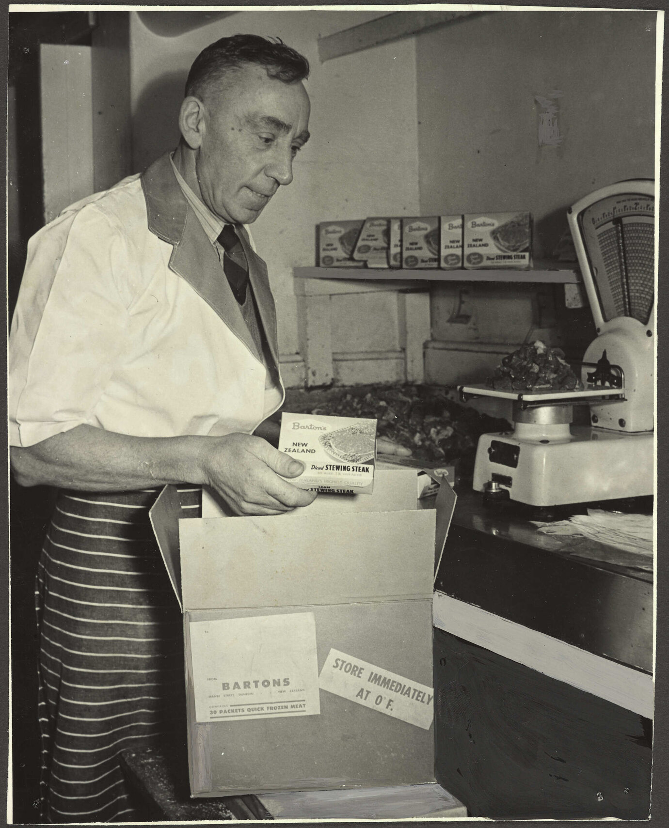 High grade steak and mince for export