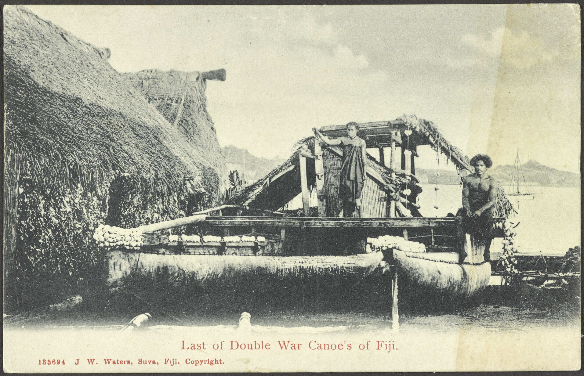 Last of Double War Canoe's of Fiji