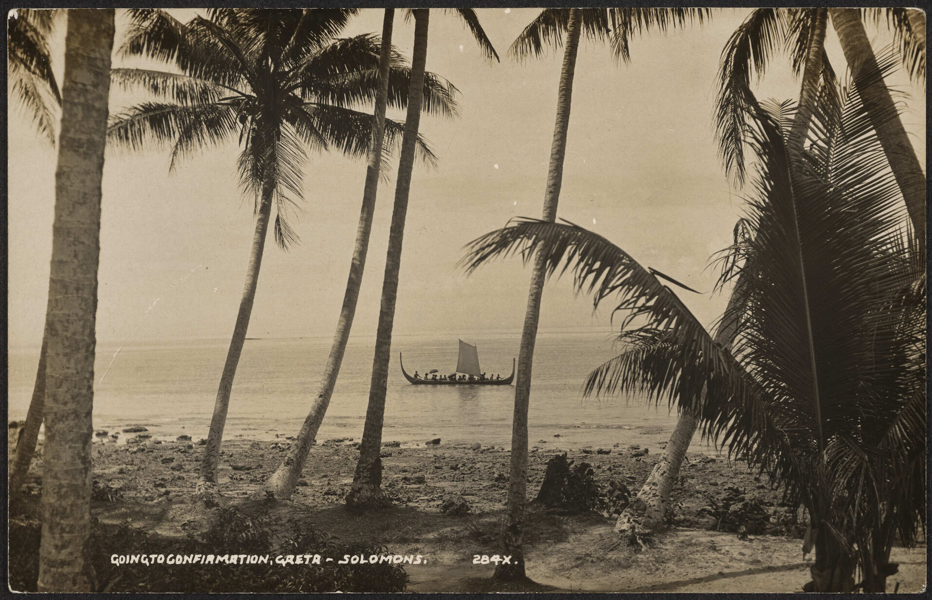 Going to confirmation, Greta, Solomons