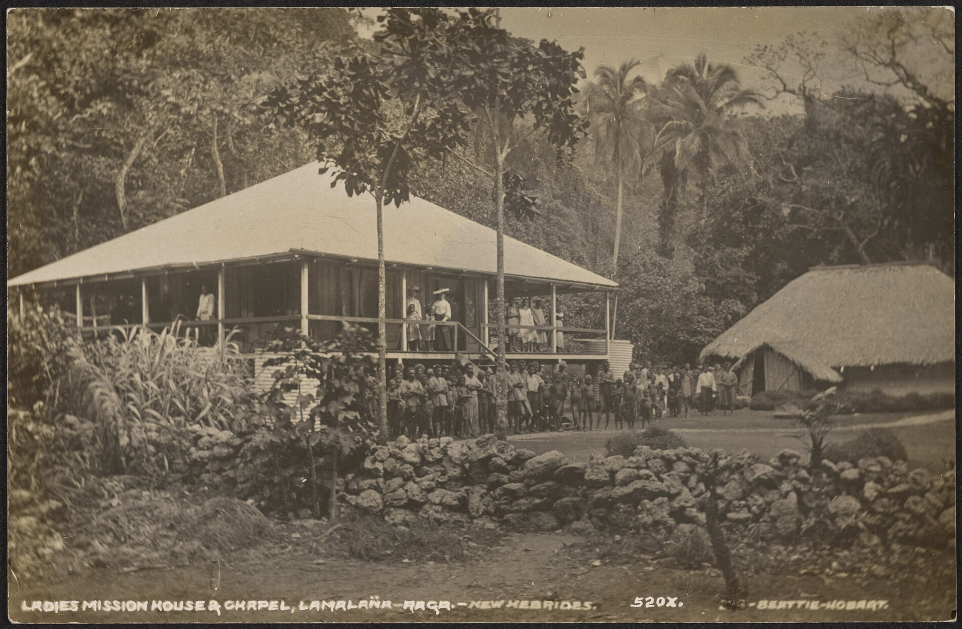 Ladies Mission House and Chapel, Lamalana, Raga, New Hebrides