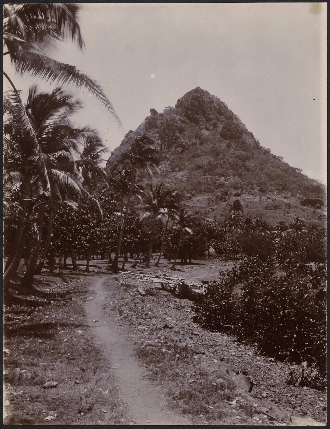 View at Rakiraki, Ra coast, Fiji