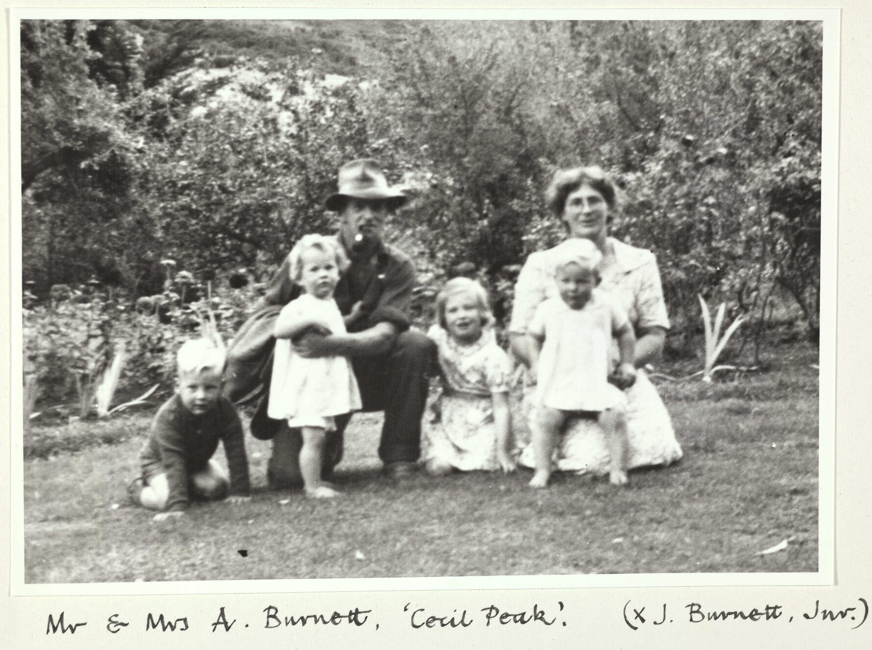 Mr &amp; Mrs A. Burnett, 'Cecil Peak'