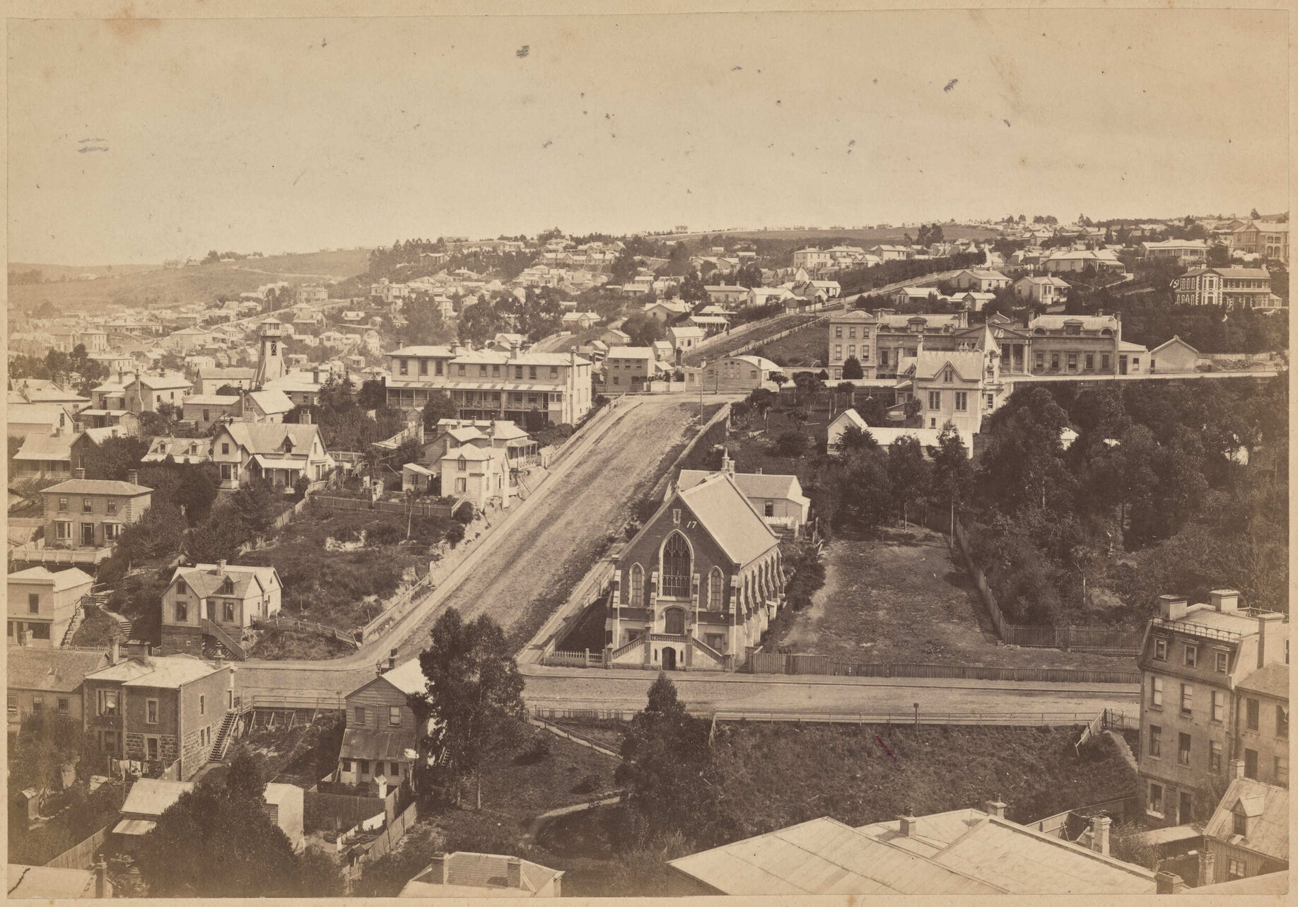 Moray Place and View streets, Dunedin