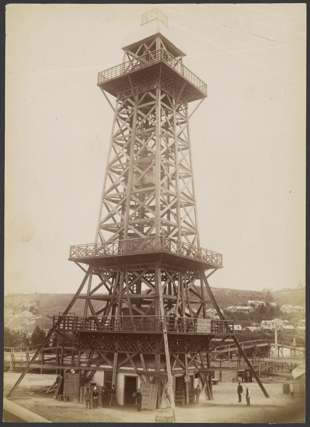 Eiffel Tower, New Zealand and South Seas Exhibition