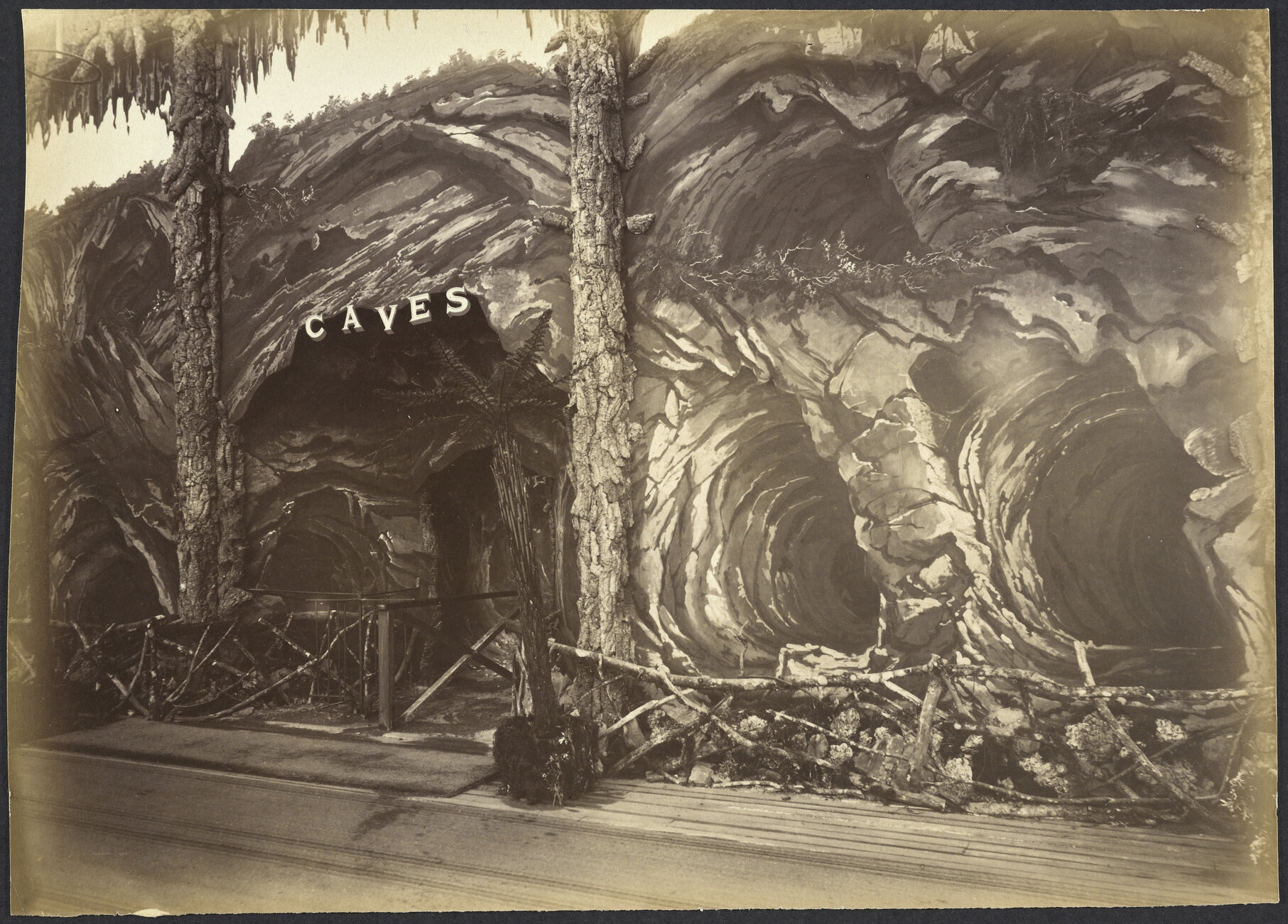 Caves display