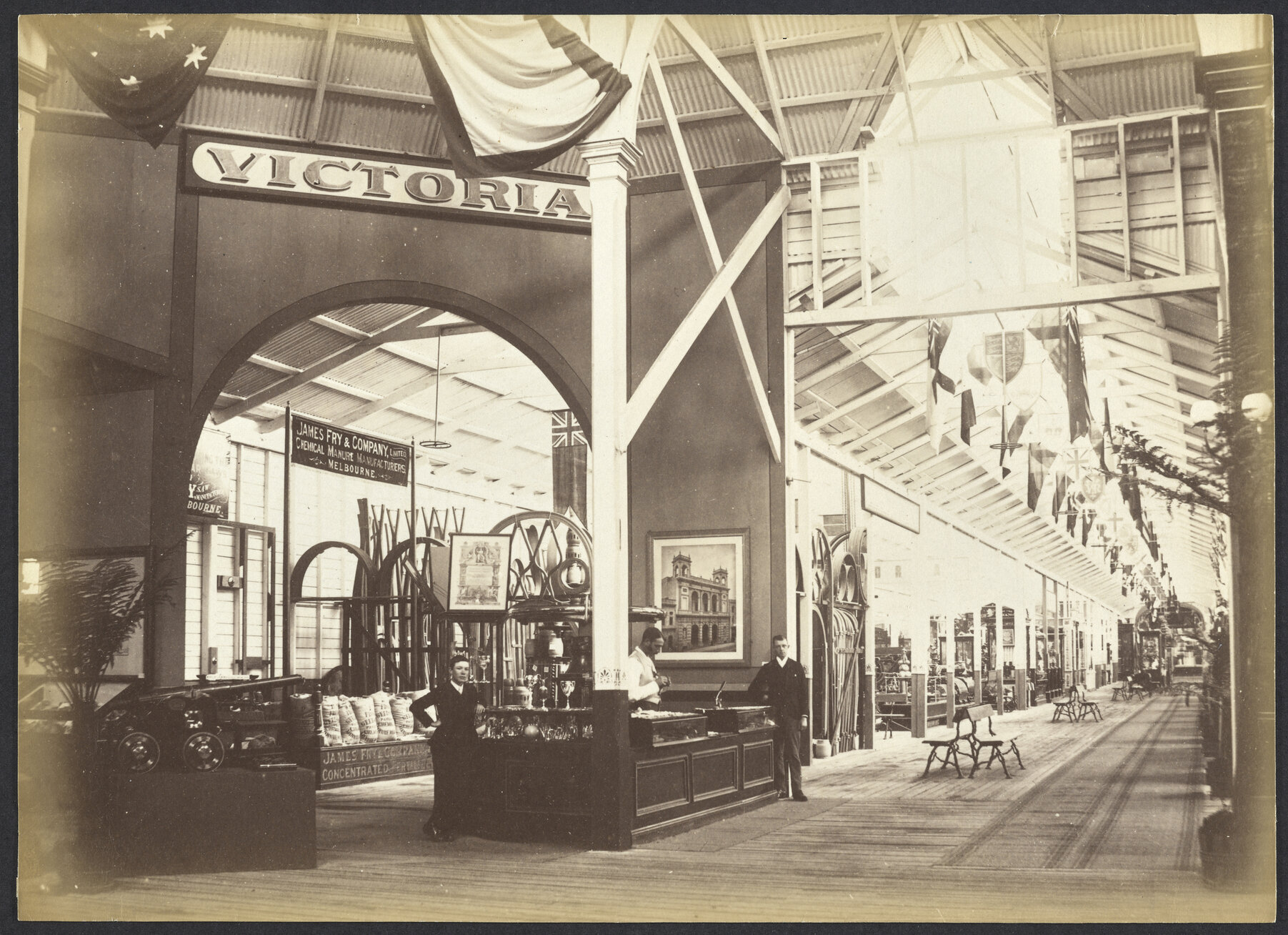 Victoria Court showing James Fry Ltd. display