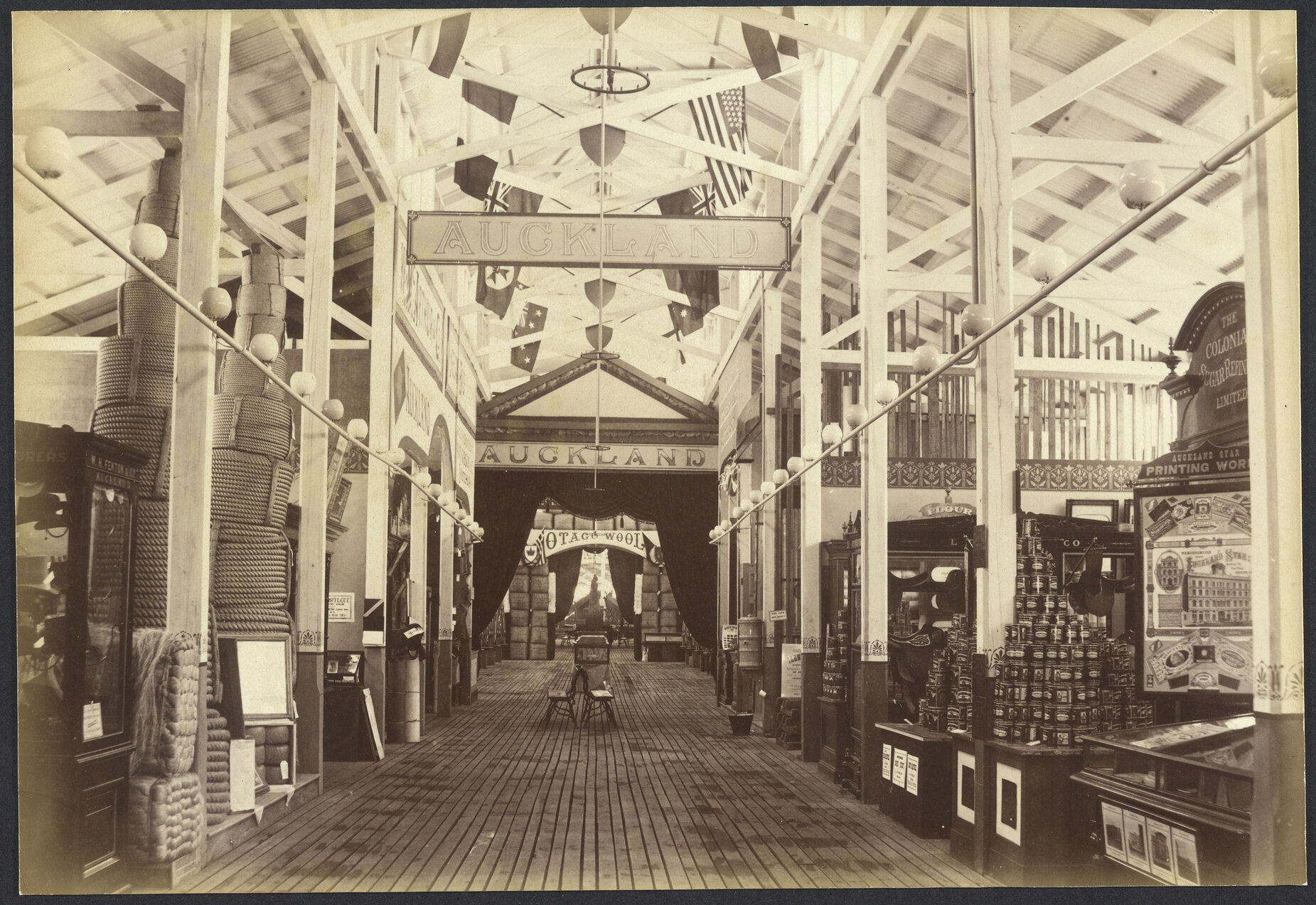 Auckland Pavilion through to Otago Wool