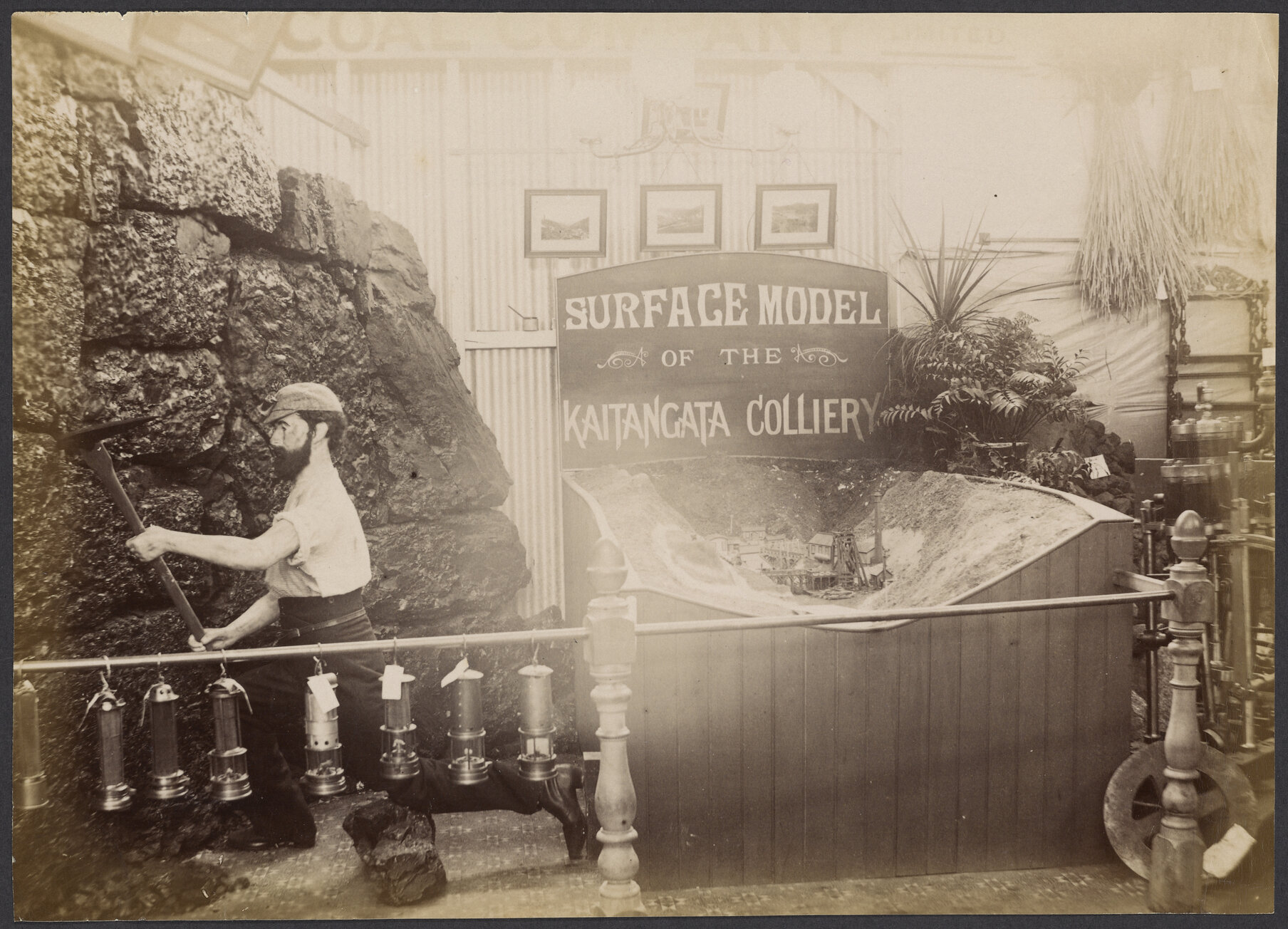 Surface Model of the Kaitangata Colliery