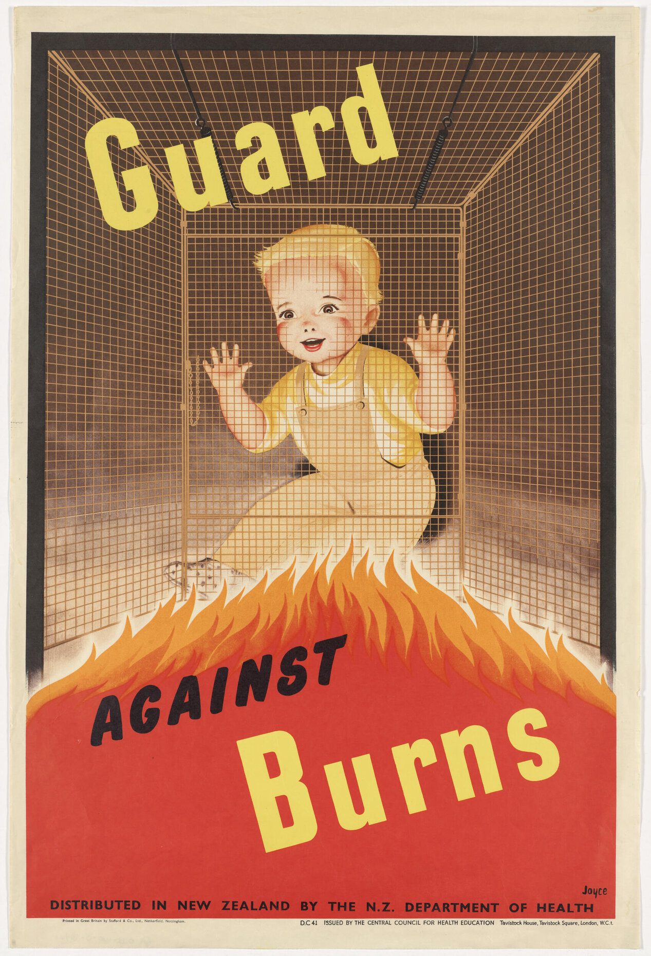 "Guard Against Burns"
