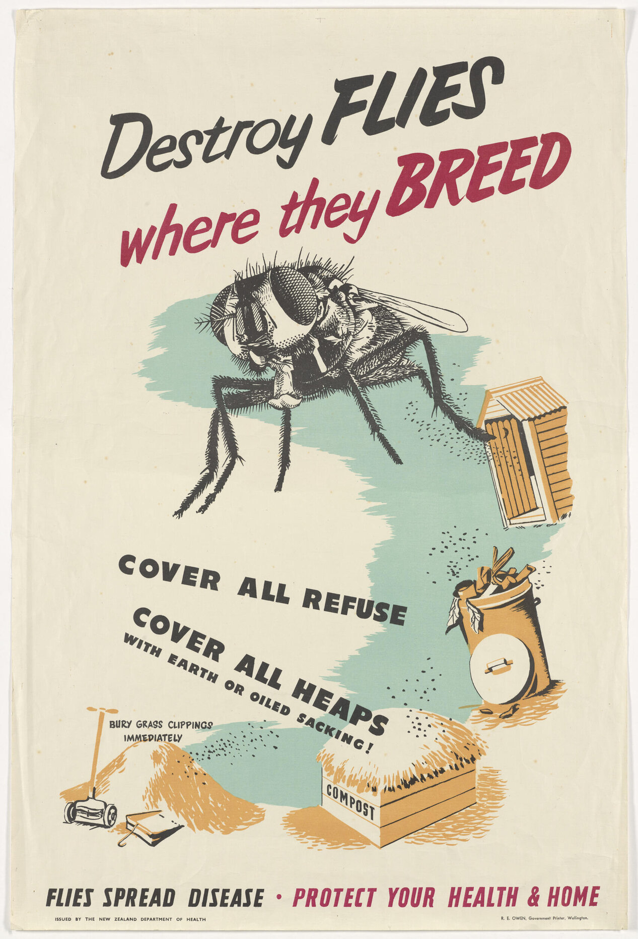 "Destroy Flies where they Breed"
