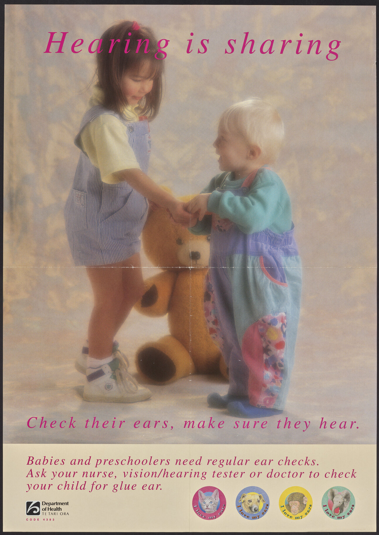 "Hearing is sharing"