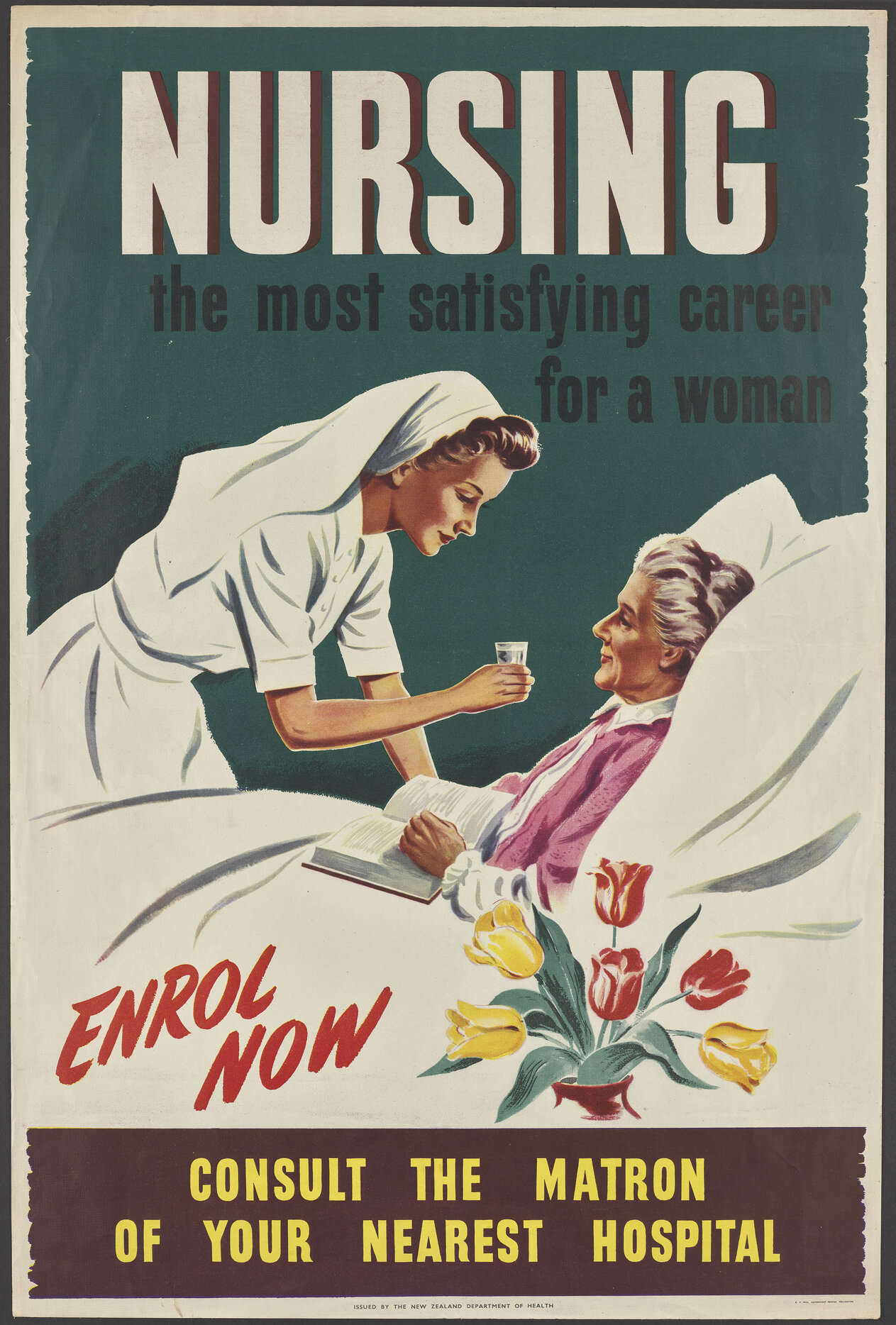 "Nursing the most satisfying career for a woman"