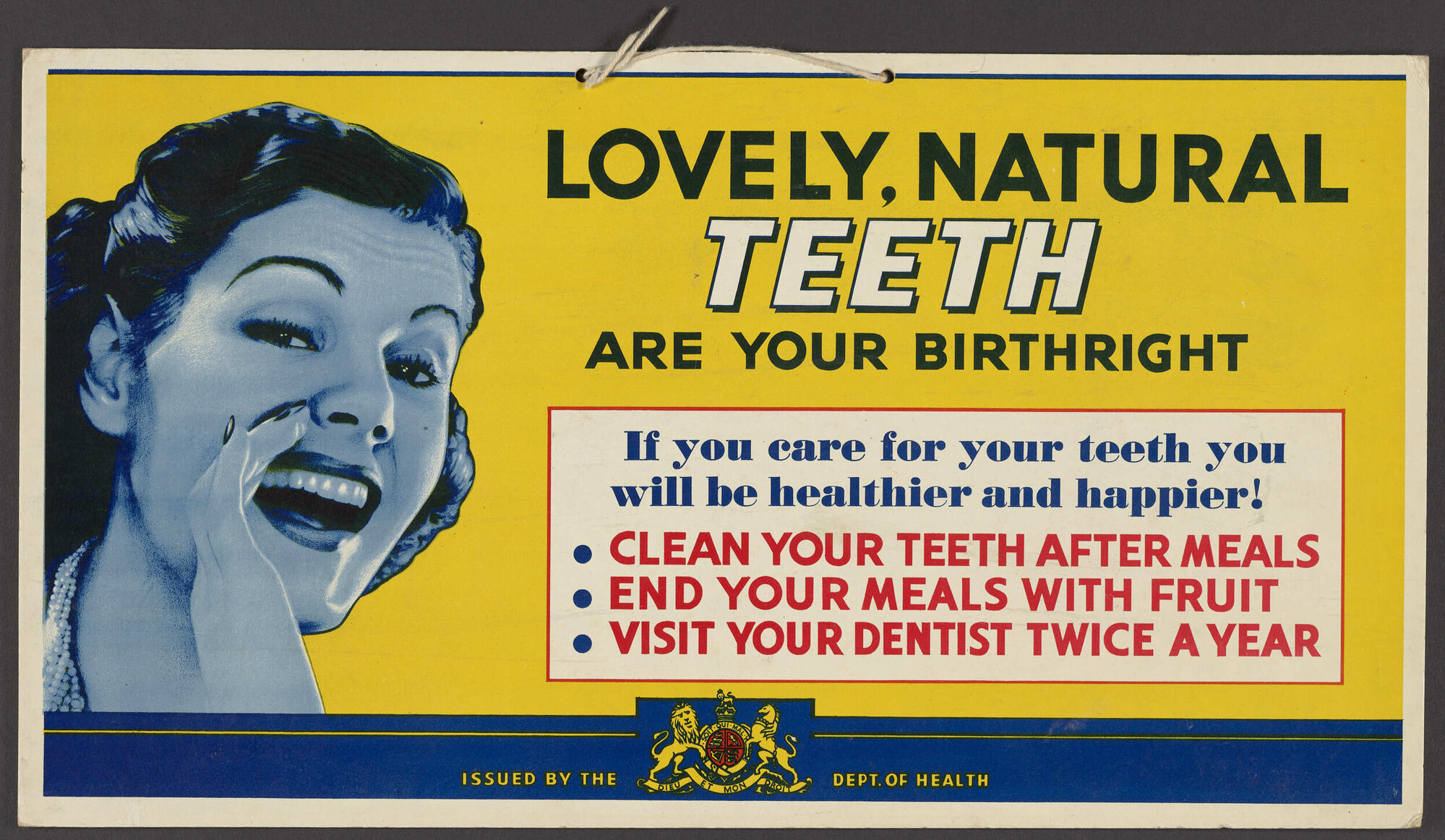 "Lovely, Natural Teeth Are Your Birthright"