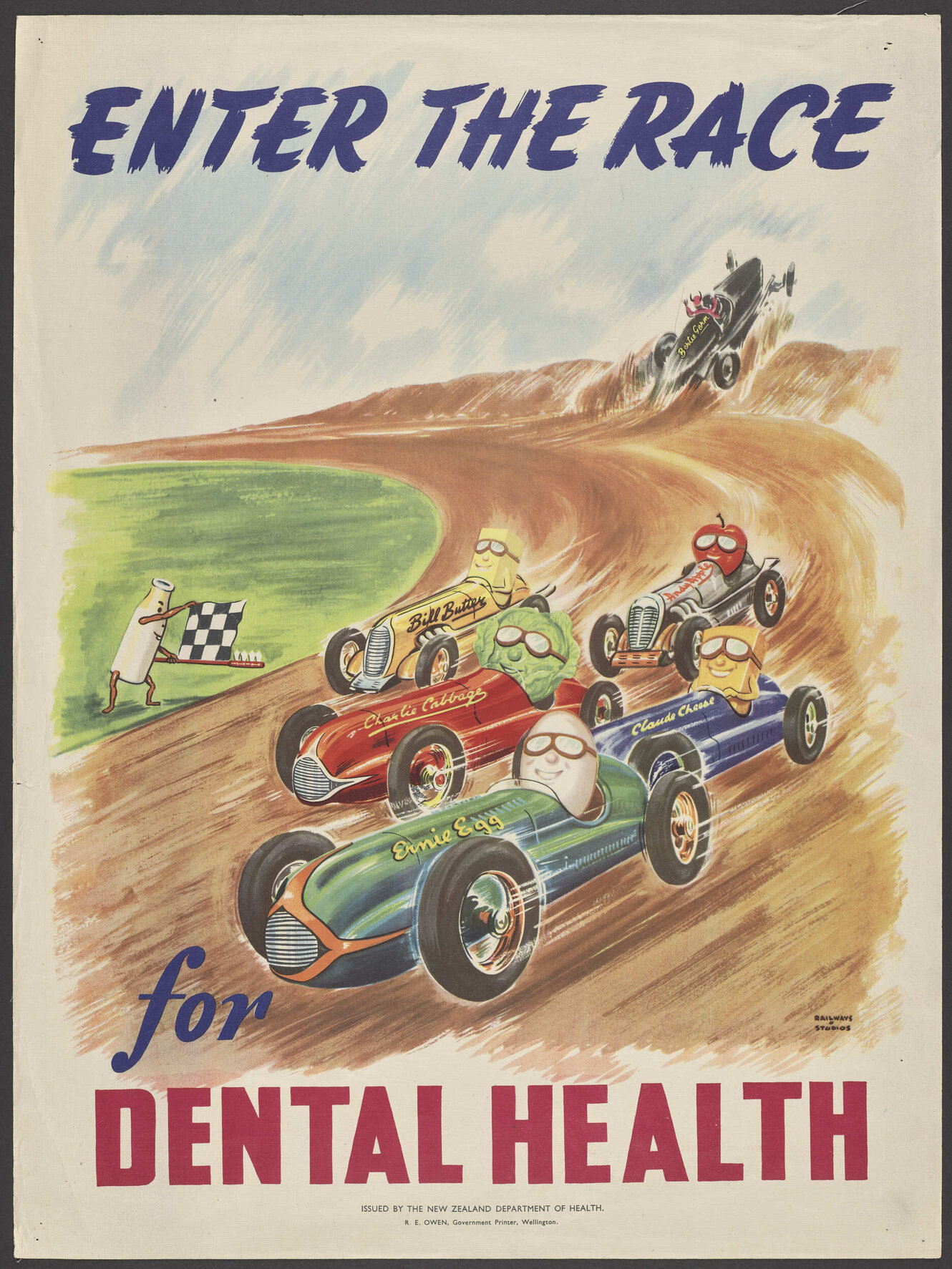 "Enter The Race for Dental Health"