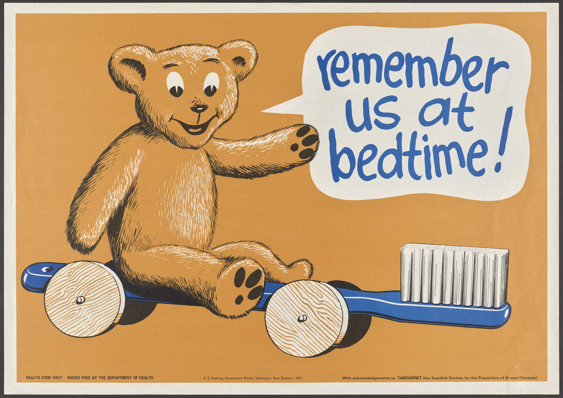 "remember us at bedtime!"