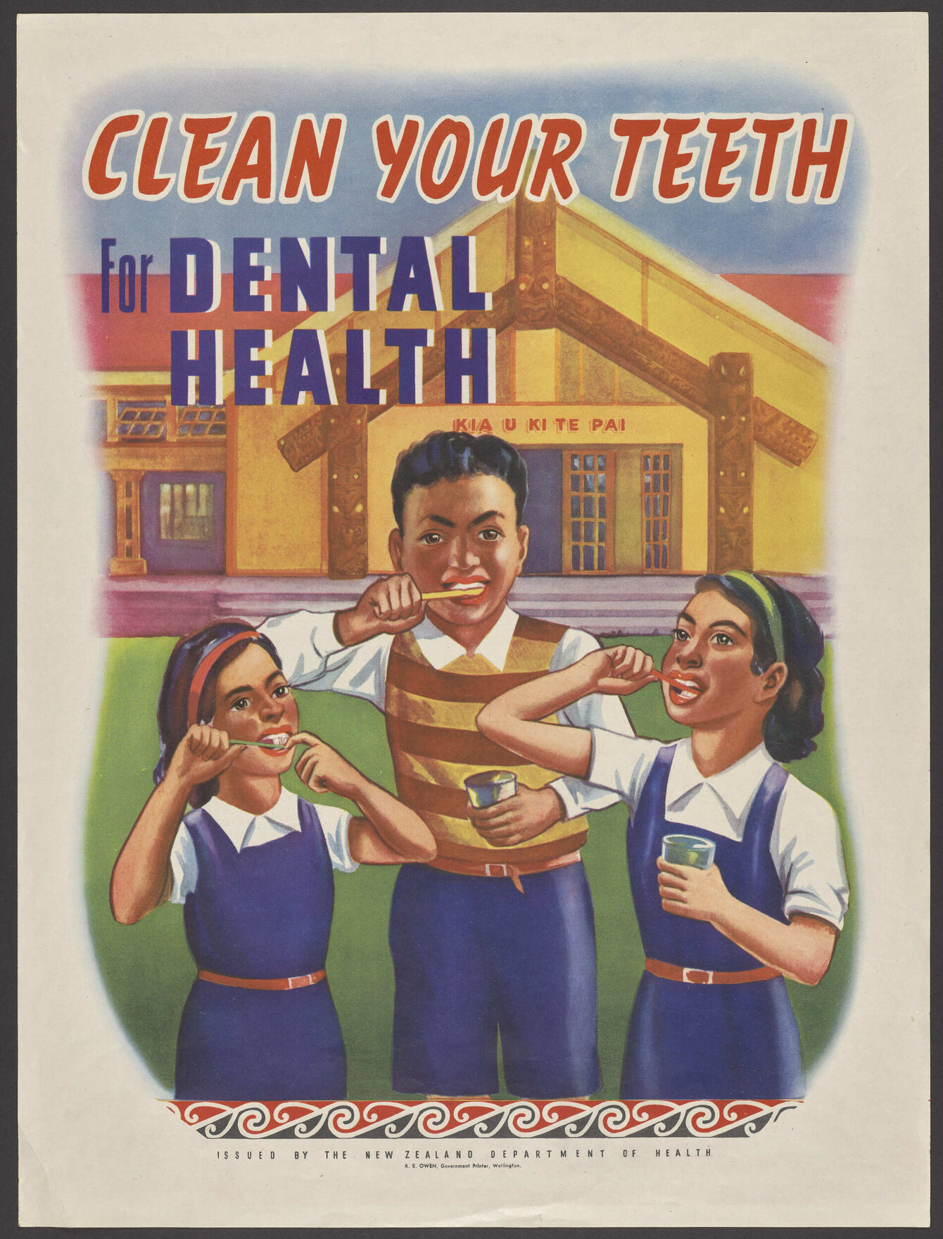 "Clean Your Teeth For Dental Health"