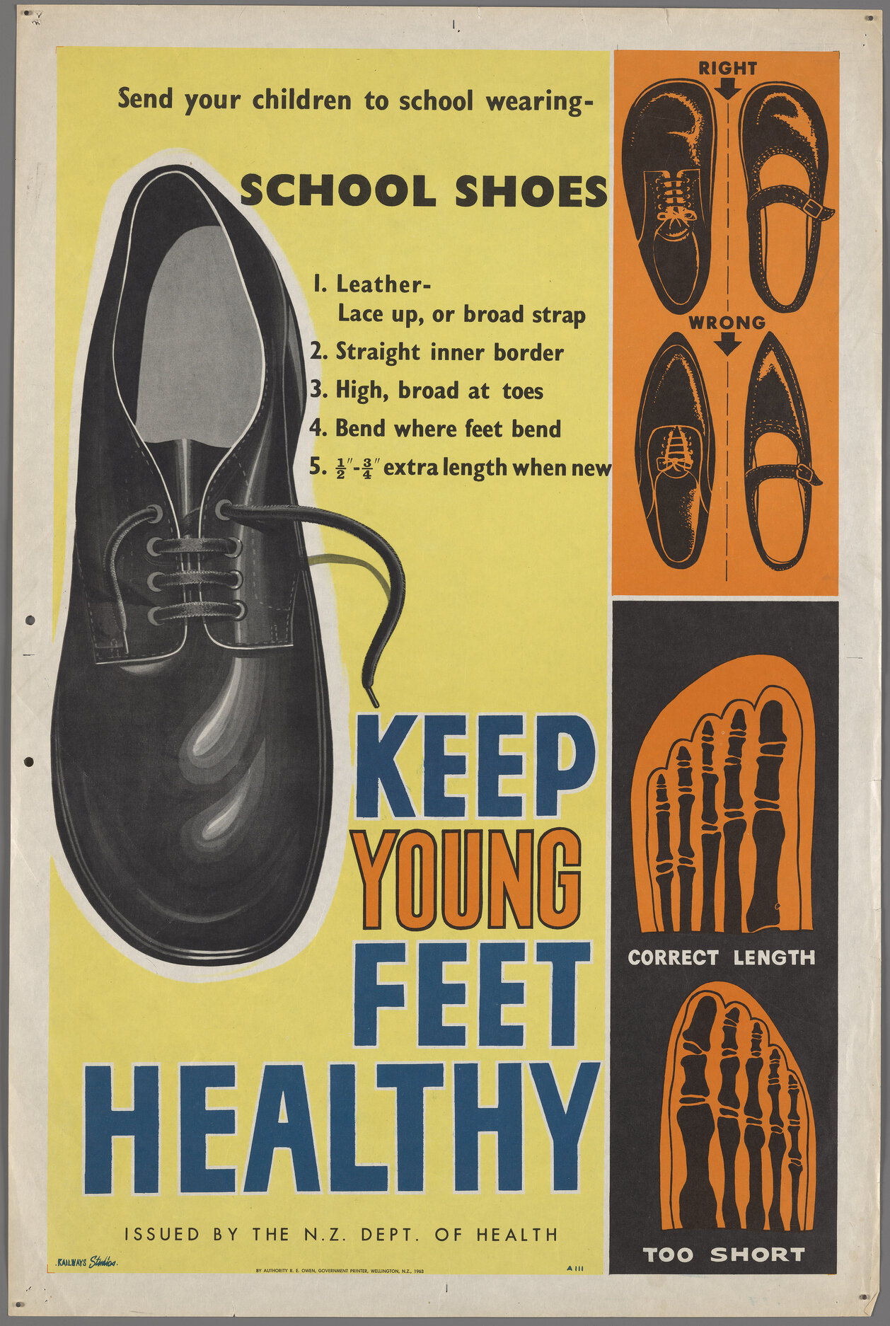 "Keep Young Feet Healthy"