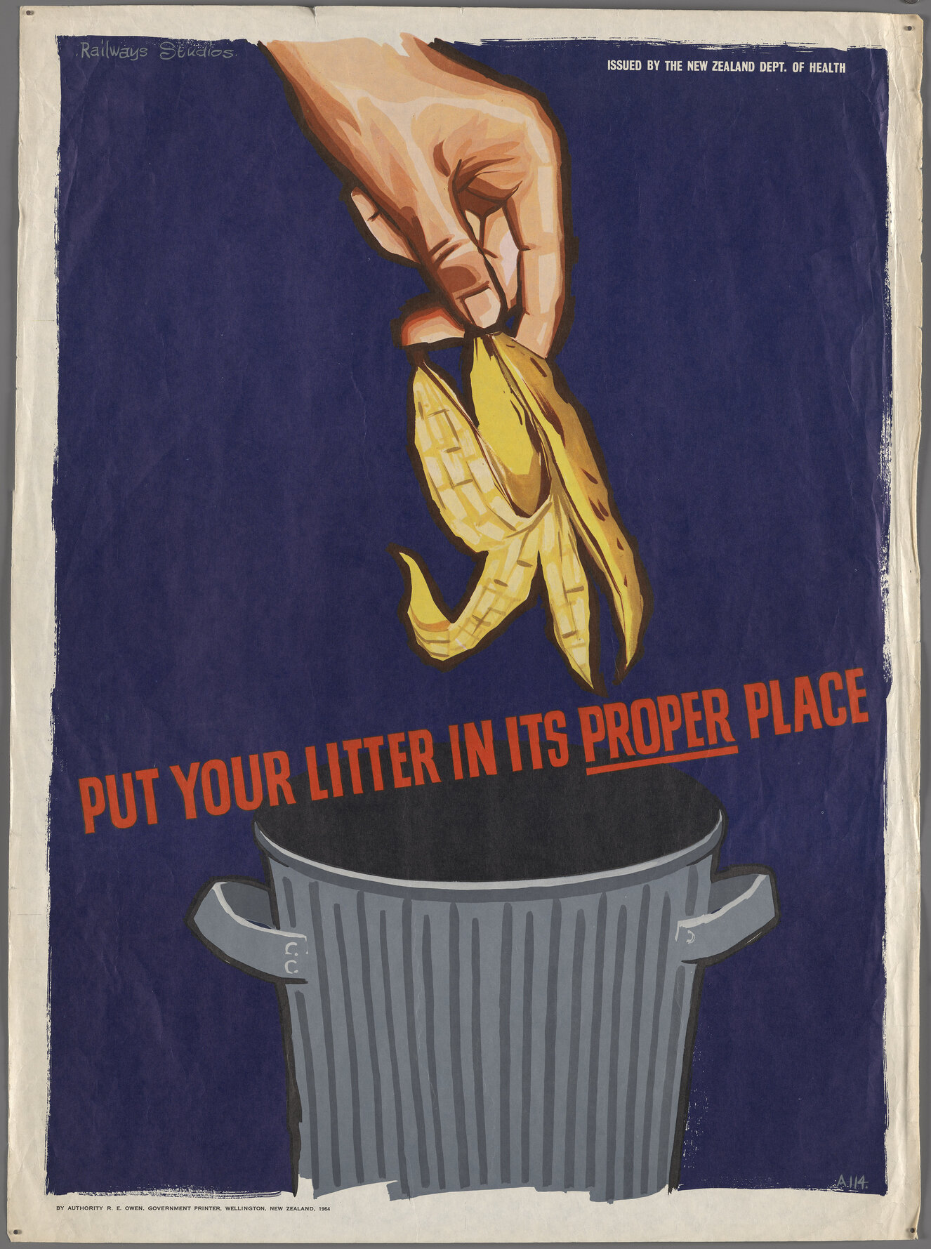 "Put Your Litter In Its Proper Place"