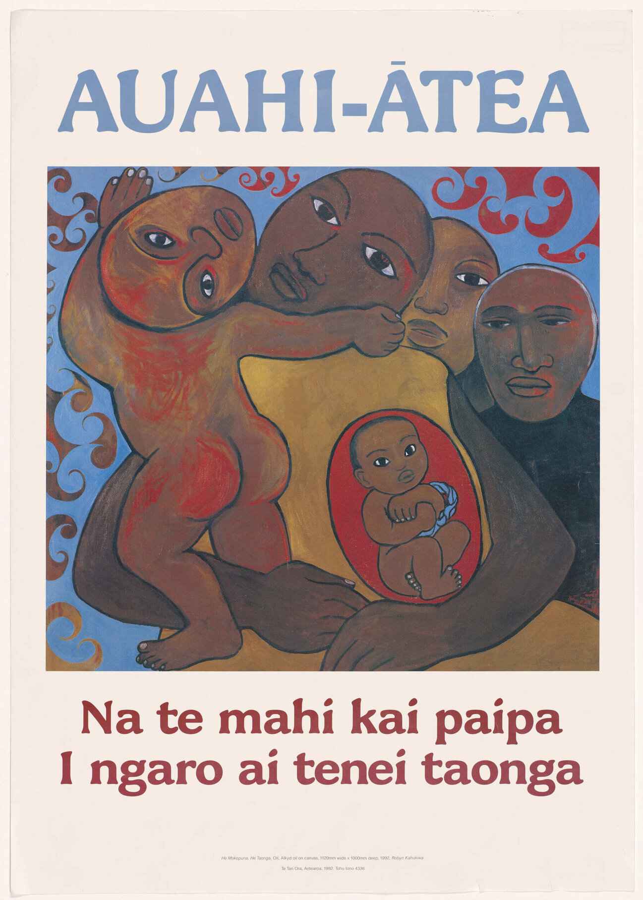 "Auahi-Ātea Na te mahi kai paipa I ngaro ao tenei taonga"