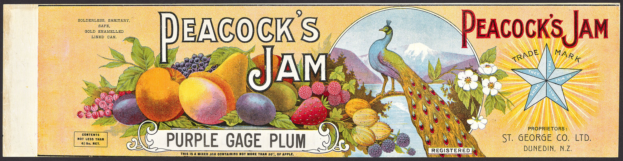 "Peacock's Jam Purple Gage Jam"