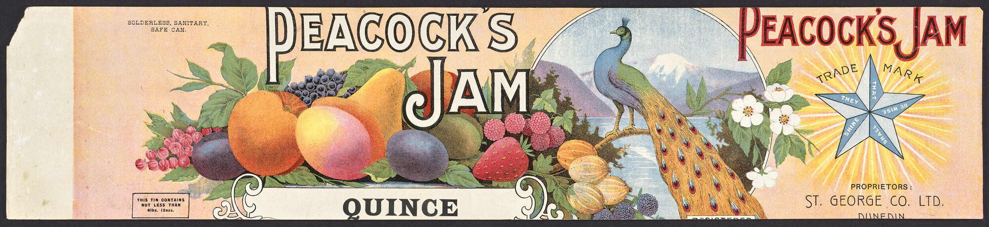 "Peacock's Jam Quince"