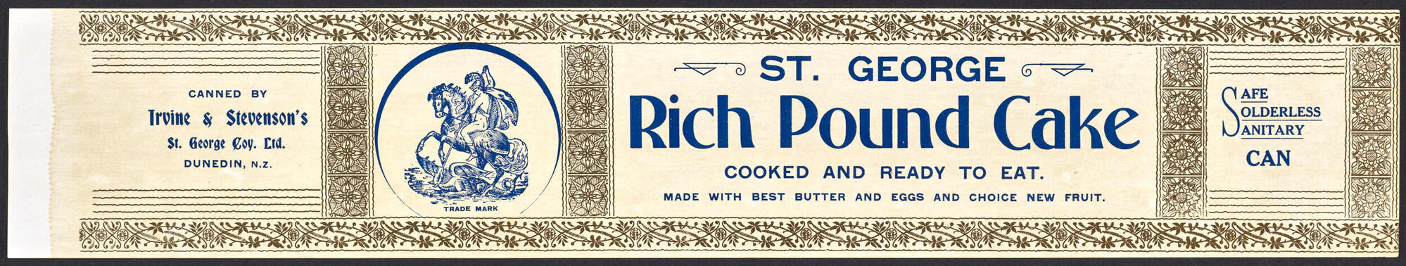 "St. George Rich Pound Cake"