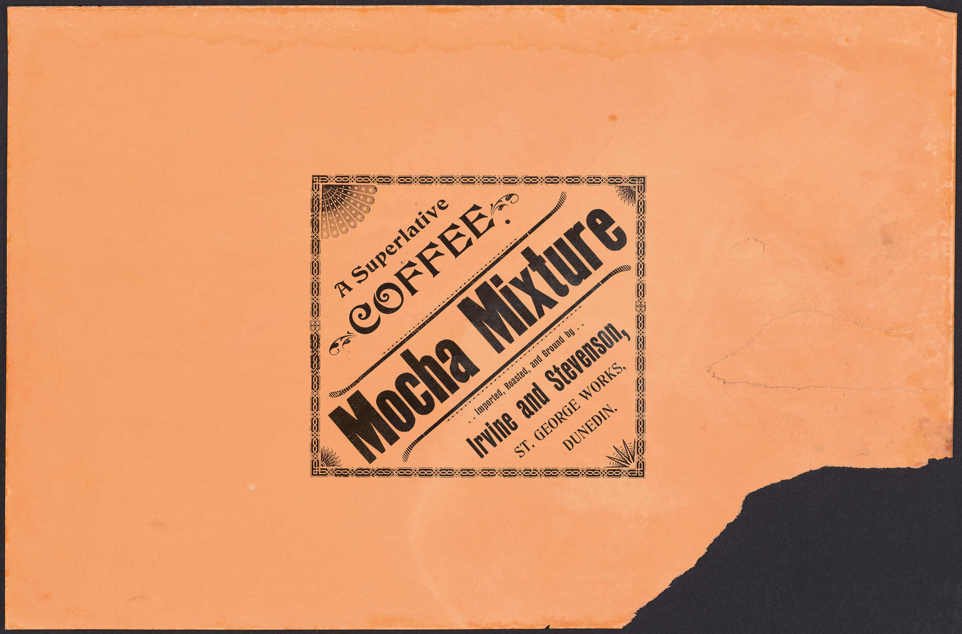 "A Superlative Coffee Mocha Mixture"