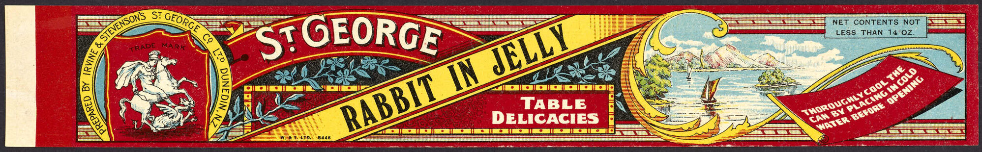 "St. George Rabbit In Jelly Table Delicacies"