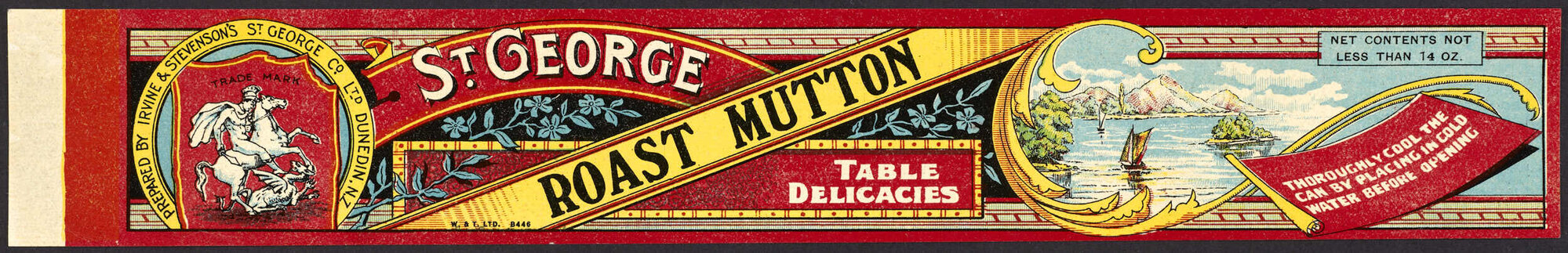 "St. George Roast Mutton Table Delicacies"