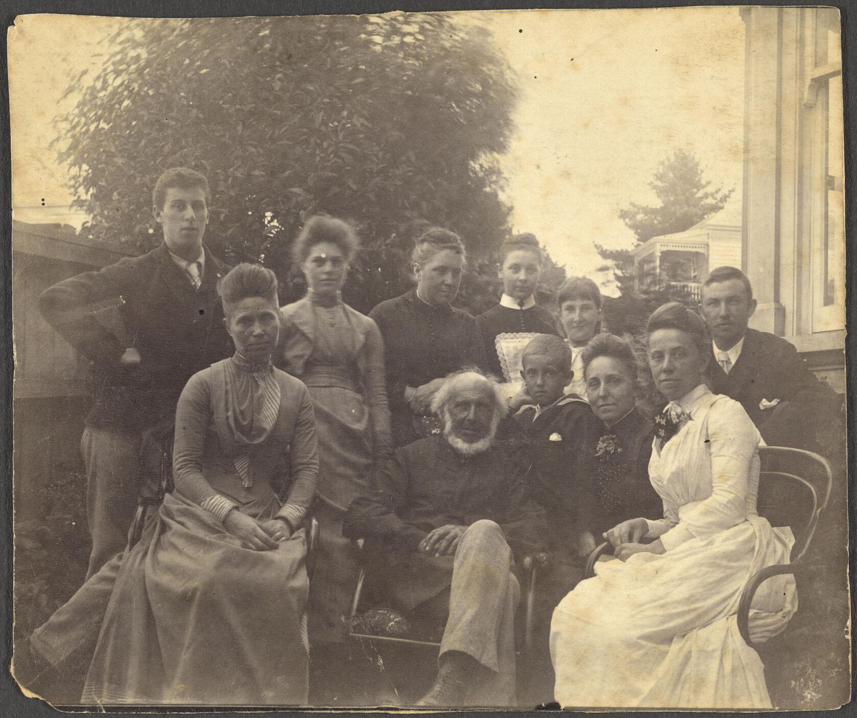 Archideacon Robert Maunsell and his ten children