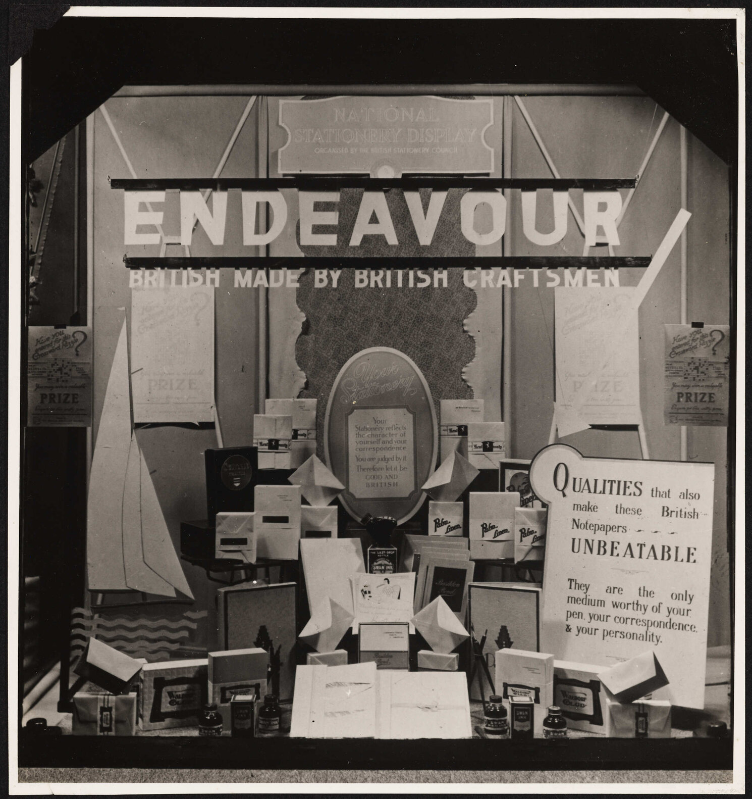 'Endeavour', National Stationery Display, London