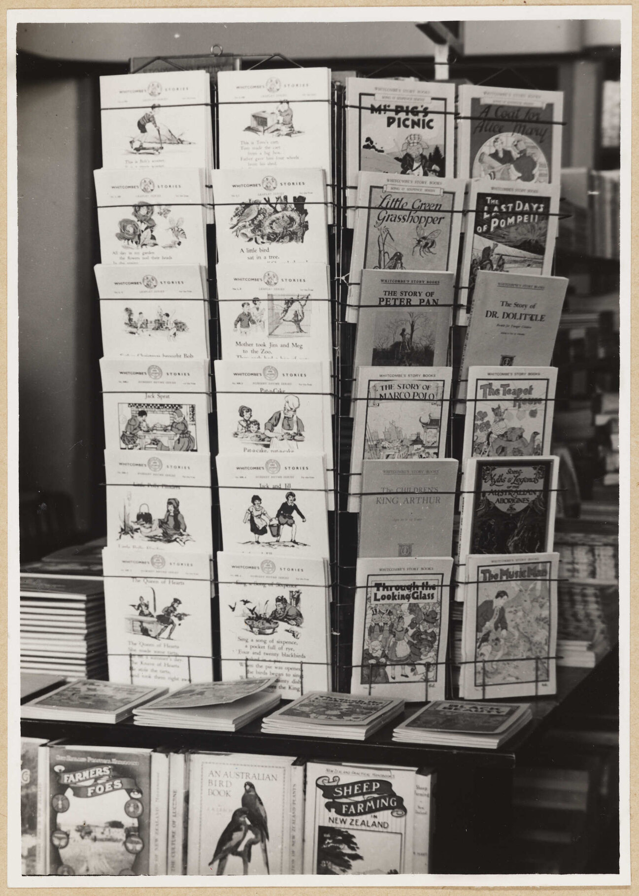 'Whitcombe's Story Books' shop display