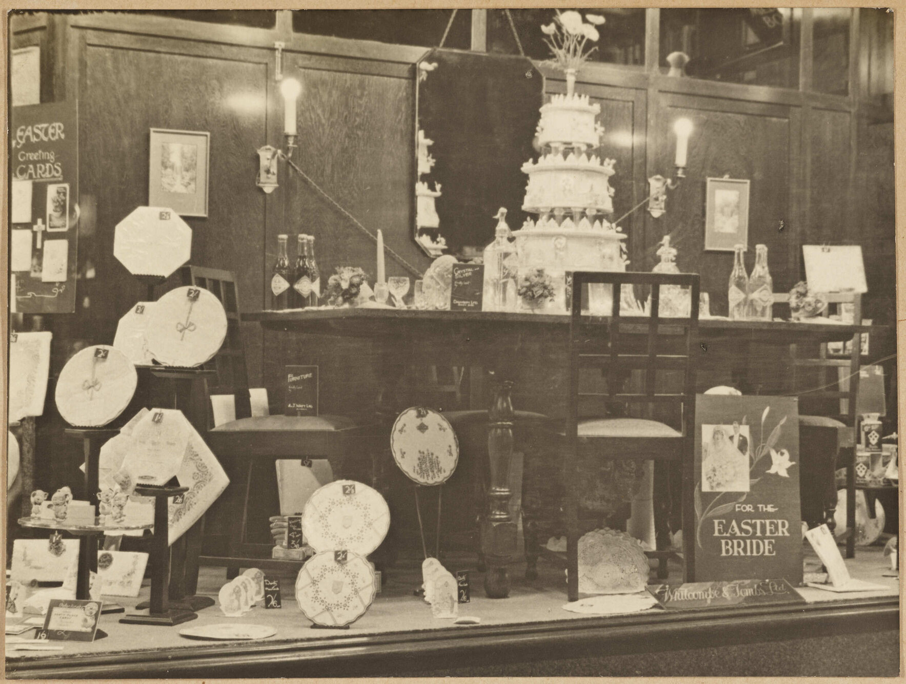 'Easter Bride' window display