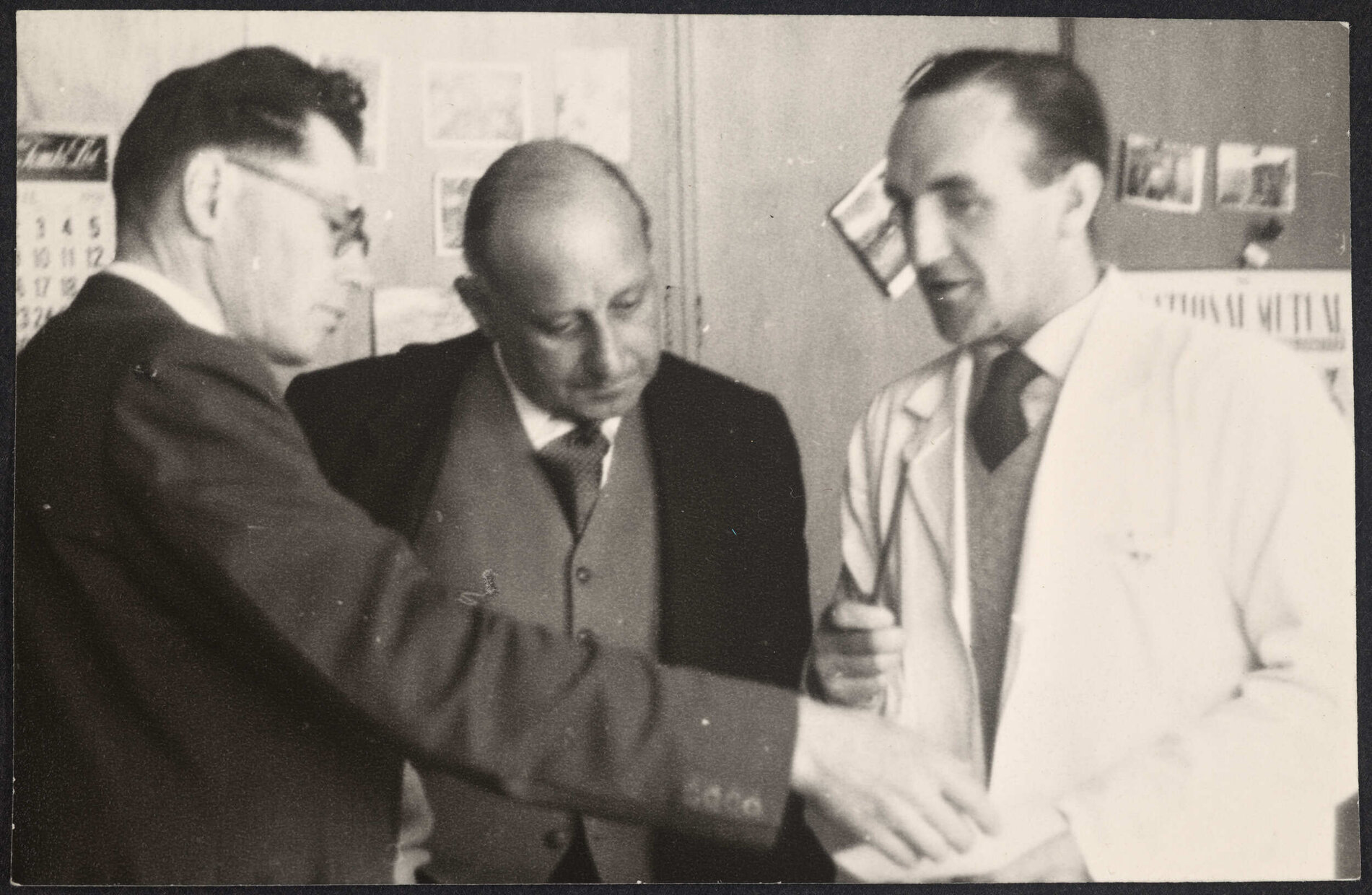 Dr H. D. Purves, Sir Max Rosenheim and Dr Duncan Adams