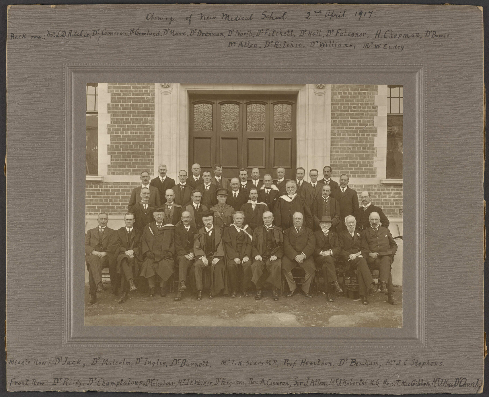 Opening of new Medical School