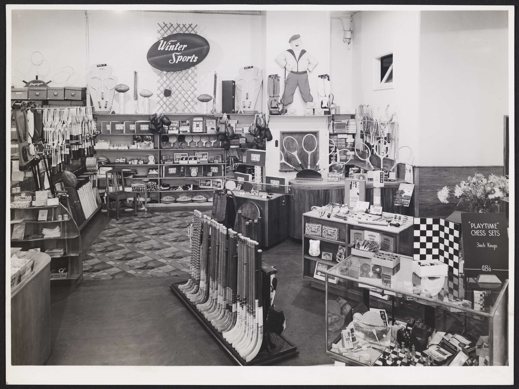 Sports and Games Department, Whitcombe &amp; Tombs, Wellington