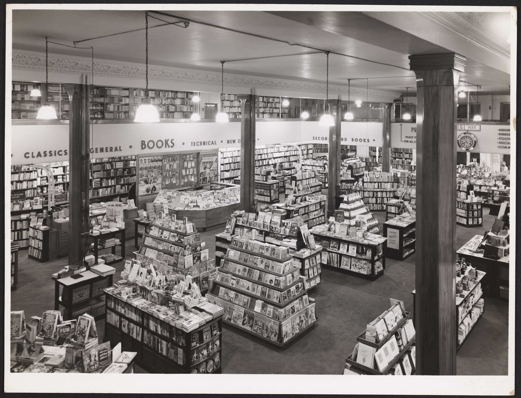 General view of store interior, Whitcombe &amp; Tombs, Wellington