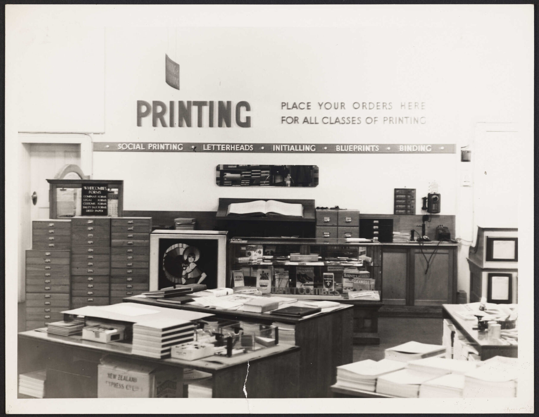 Printing Department, Whitcombe &amp; Tombs