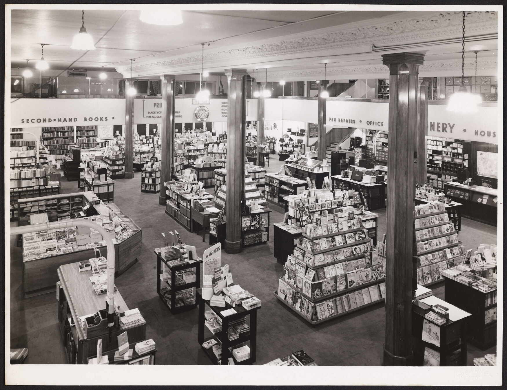 General view of store interior, Whitcombe &amp; Tombs, Wellington