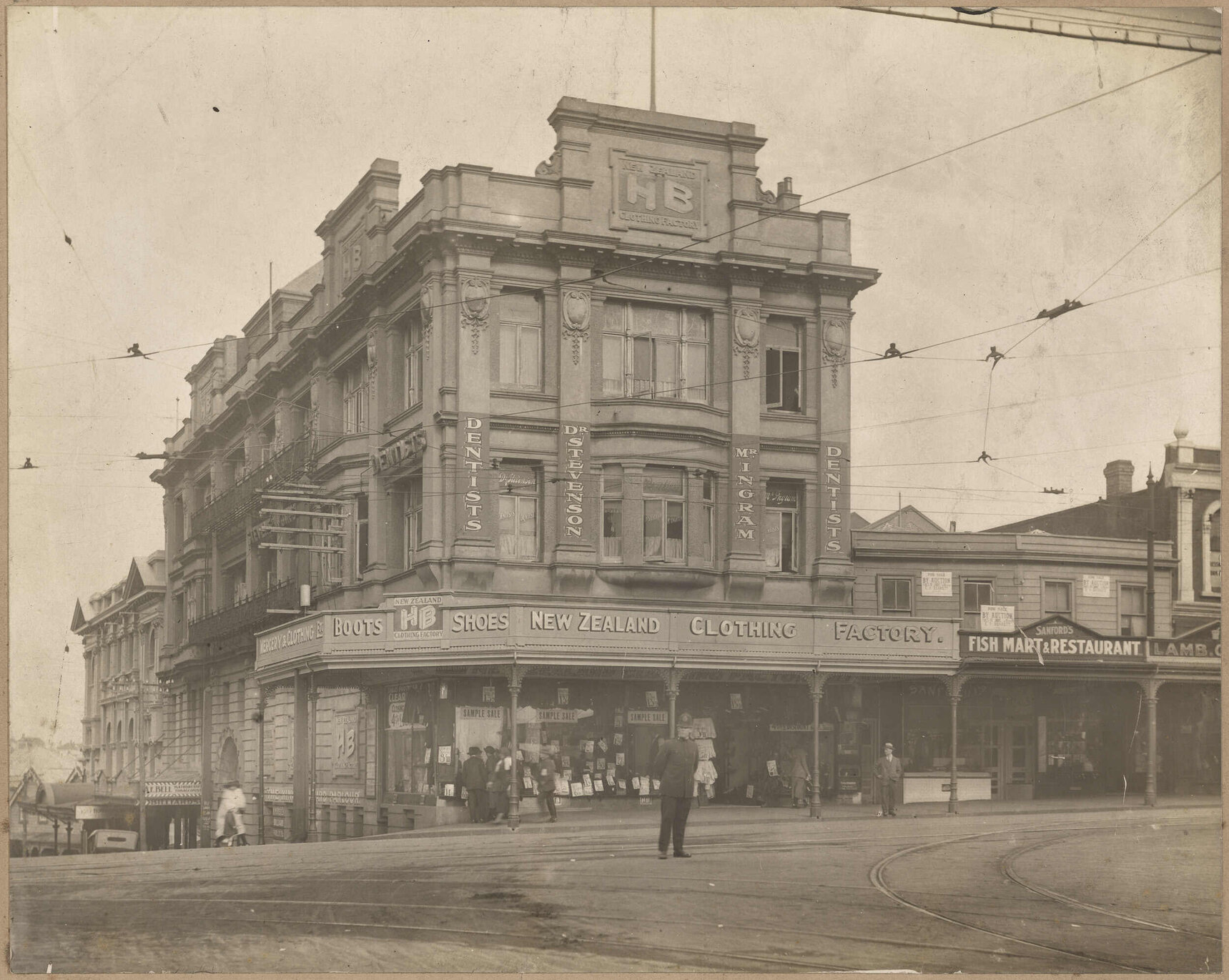 Hallenstein Brothers branch premises, Karangahape Road