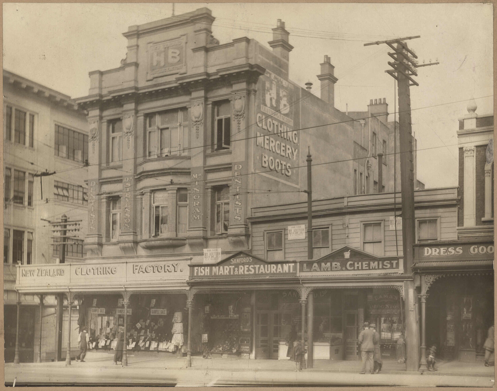 Hallenstein Brothers branch premises, Karangahape Road