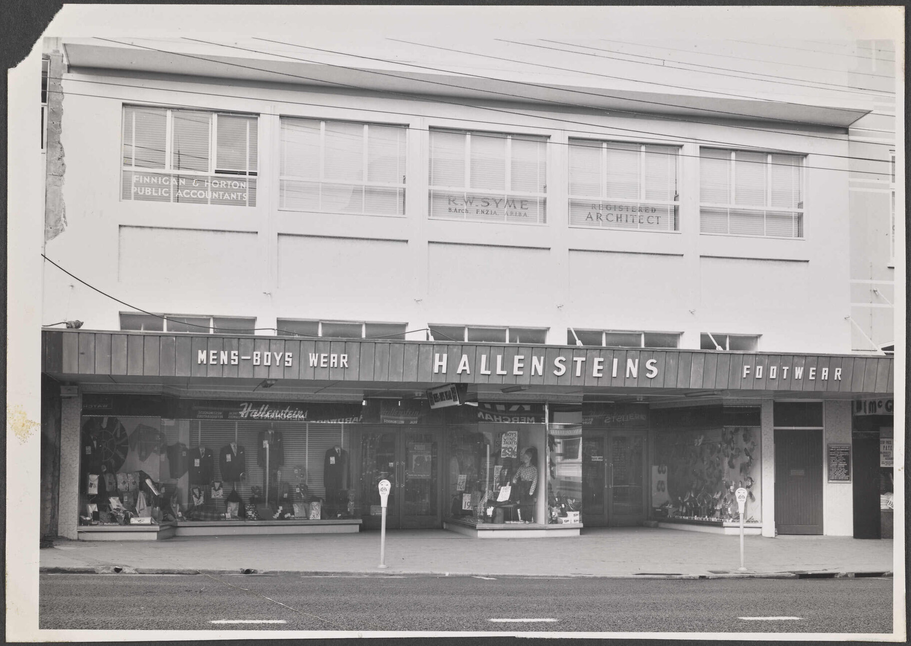 Hallensteins branch premises, New Plymouth
