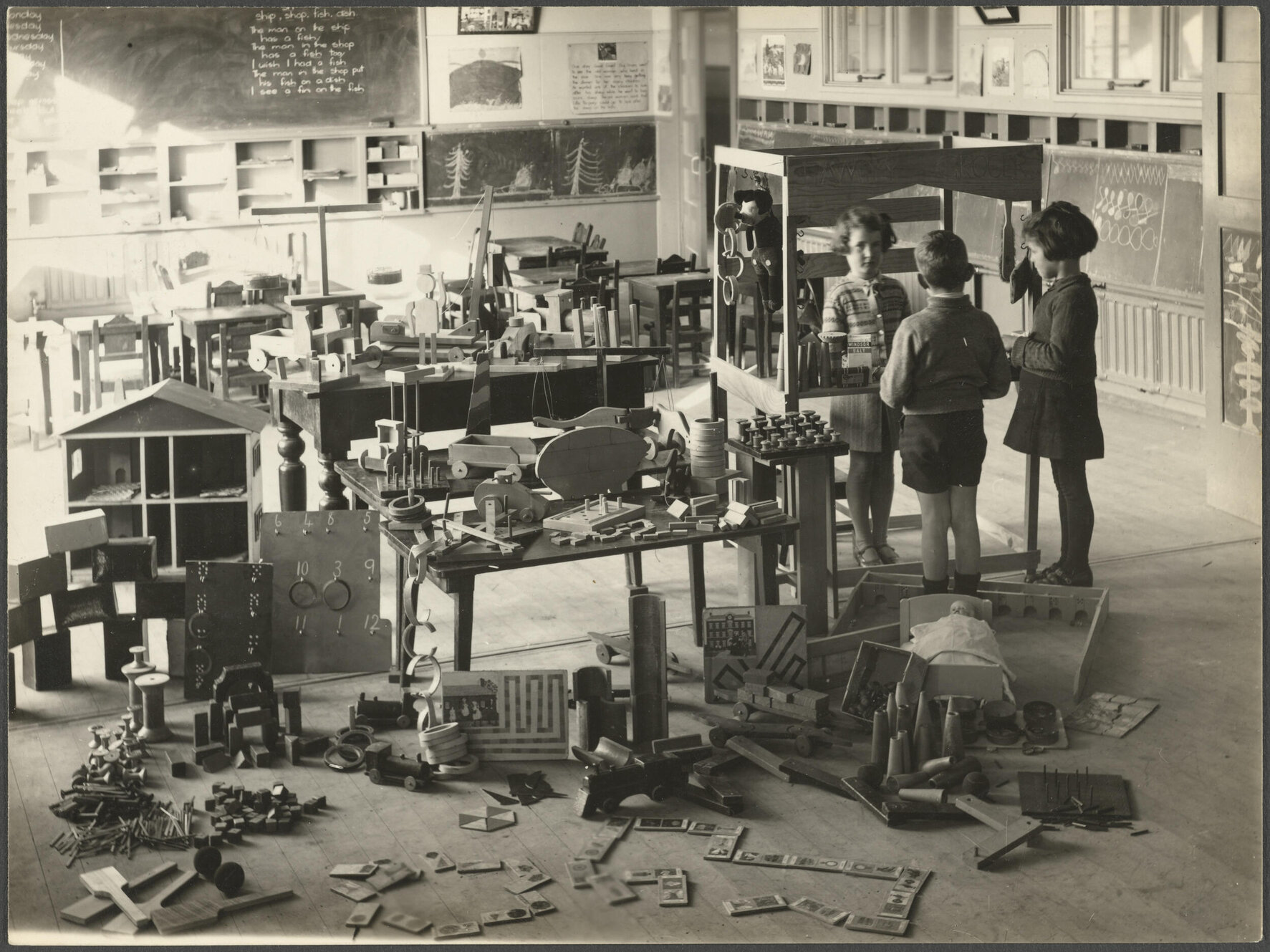 Display at Mosgiel District High School Infant Department