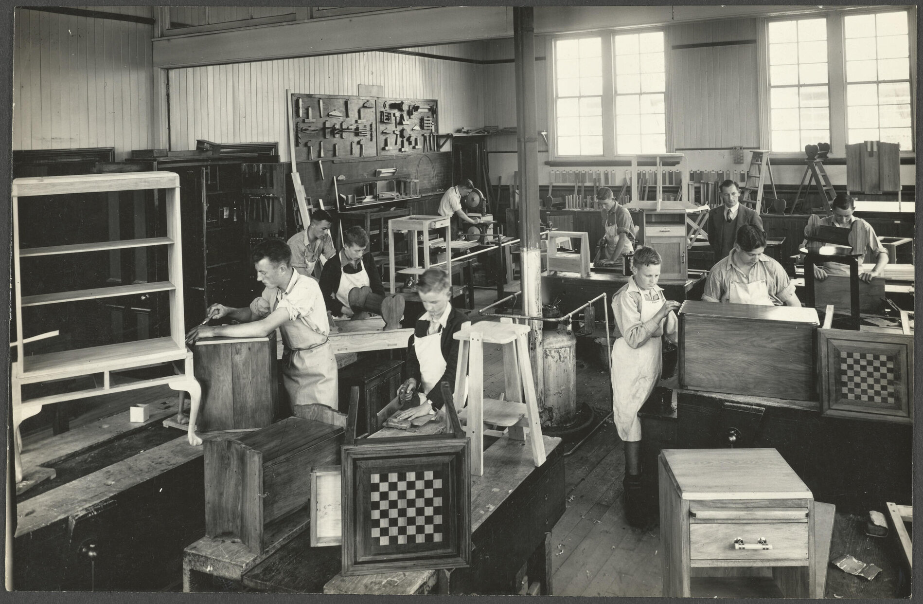 Woodwork Room, Mosgiel District High School