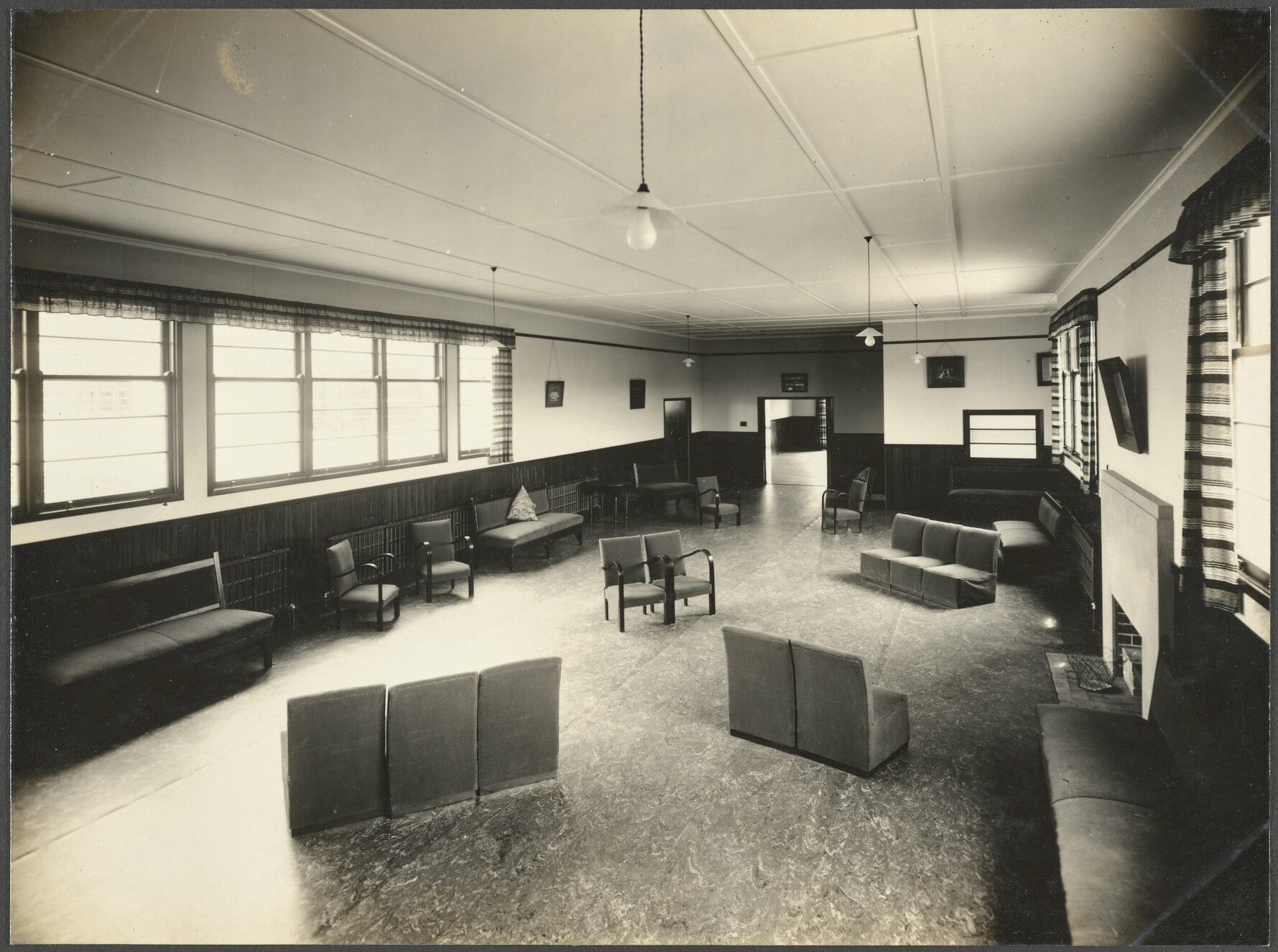 Common room at Dunedin Training College
