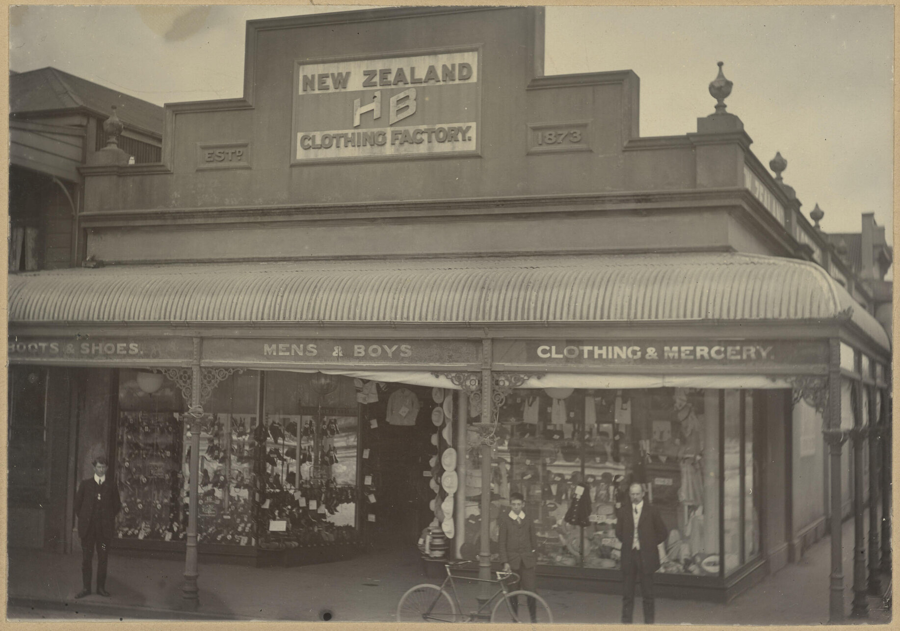 Hallenstein Brothers branch premises, Greymouth