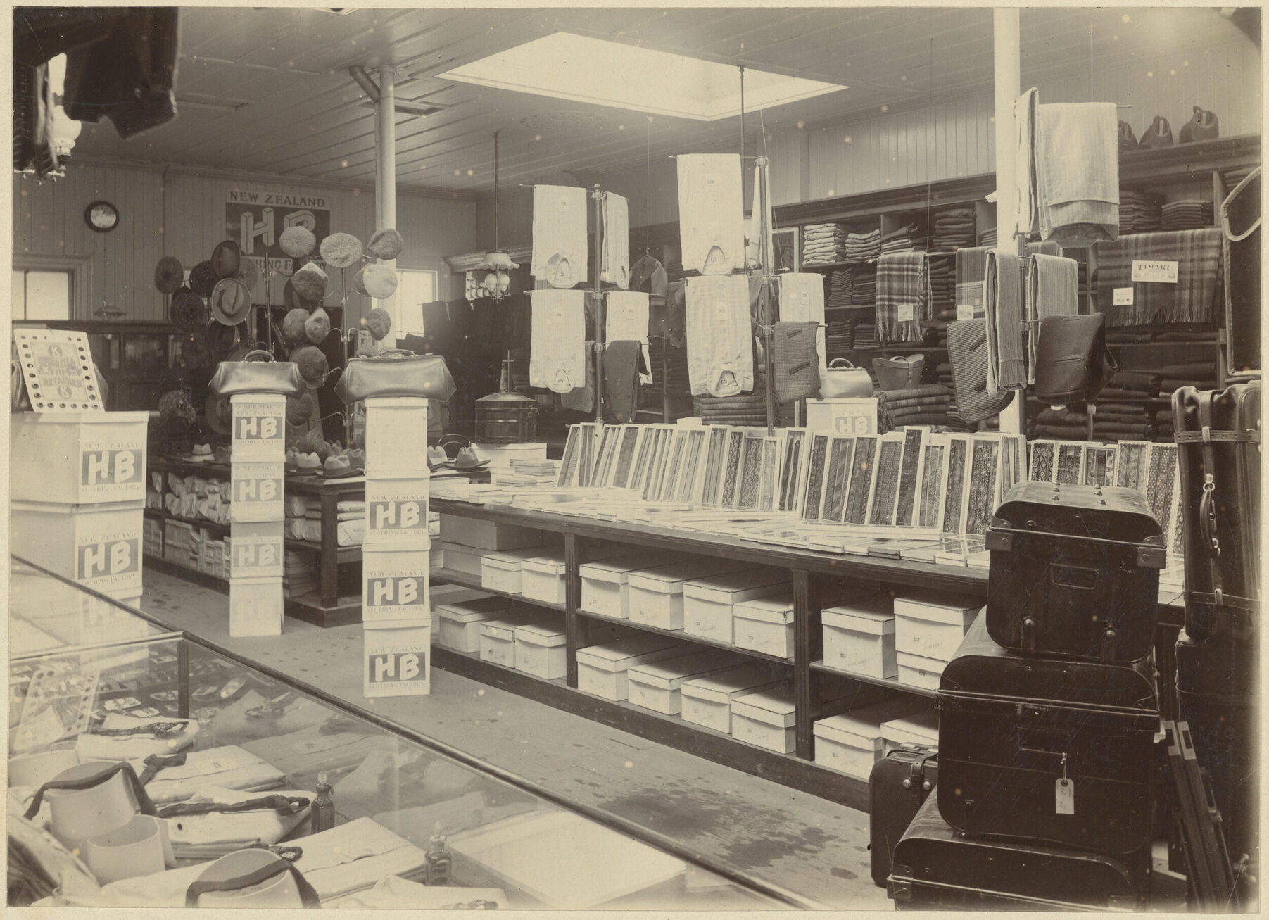 Interior of Hallenstein Brothers premises