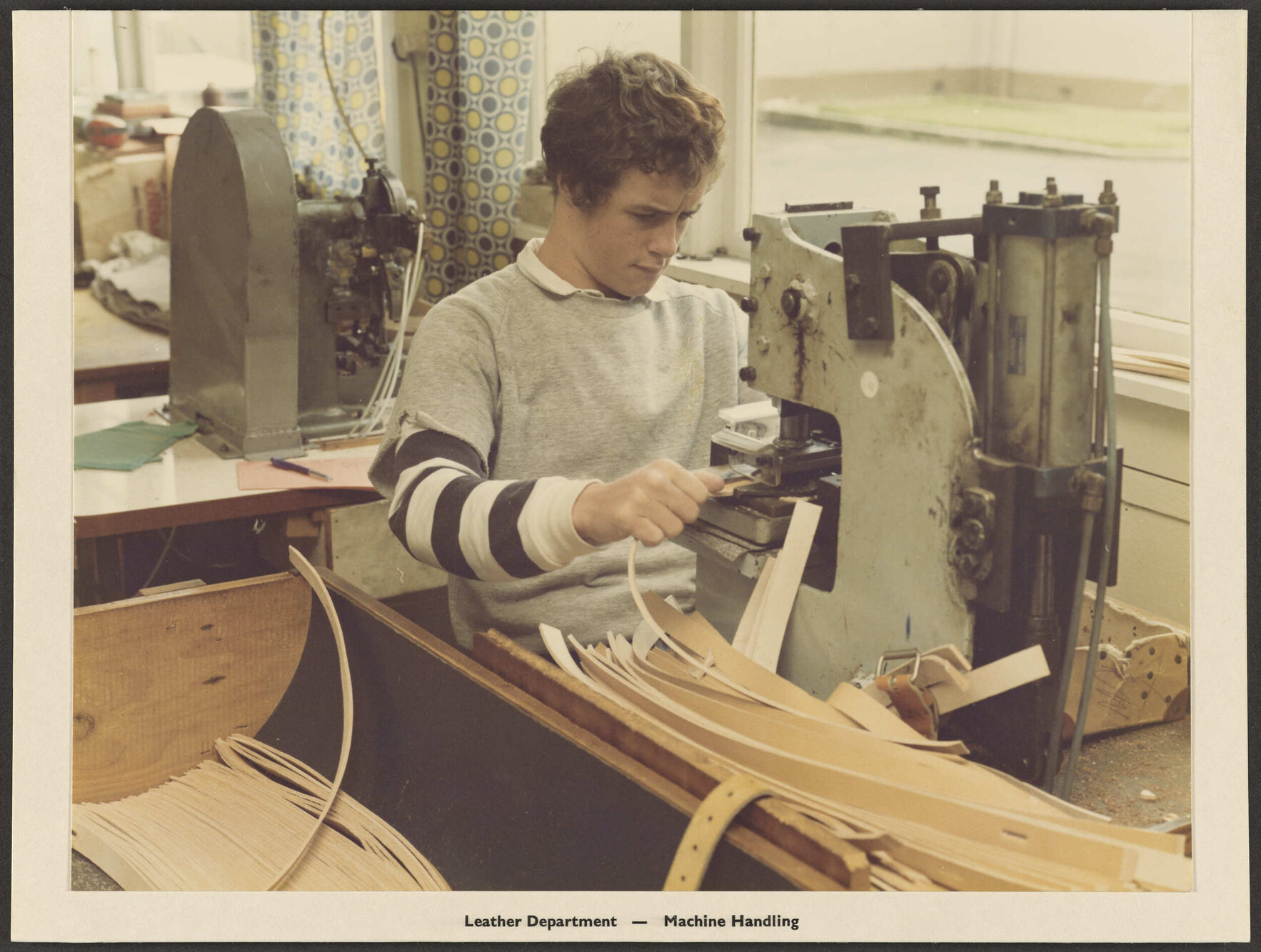 Leather Department - Machine Handling