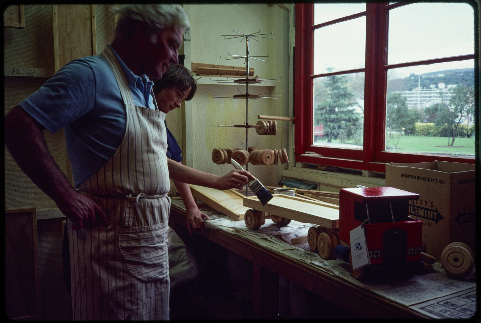 Wooden toy making