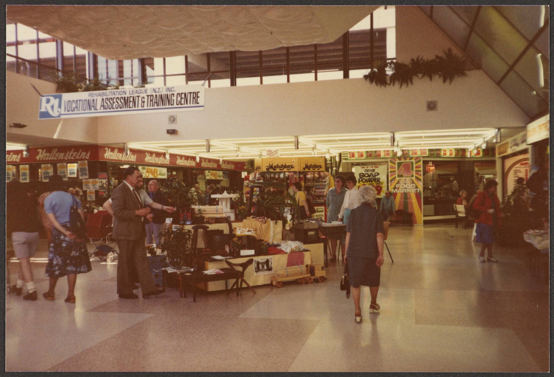 Rehabilitation League display in the Golden Centre